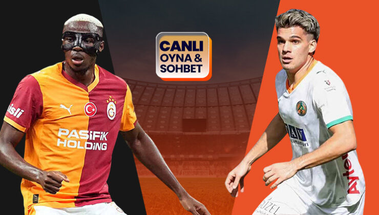 Galatasaray, Alanyaspor’u ağırlıyor! Maçın heyecanı Misli’de