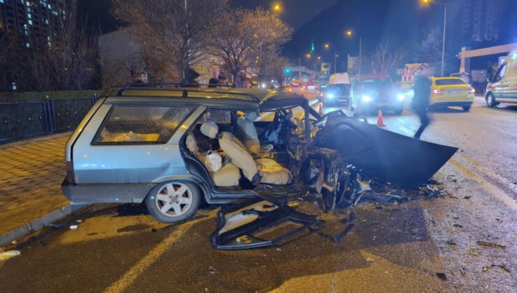 Gümüşhane’de iftara dakikalar kala feci kaza: 1 ölü, 3 yaralı