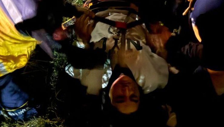 Ihlara Vadisini izlerken düştü