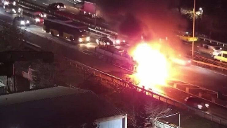 İstanbul’da korku dolu anlar! ‘Kendimi dışarı atmasam yanabilirdim’