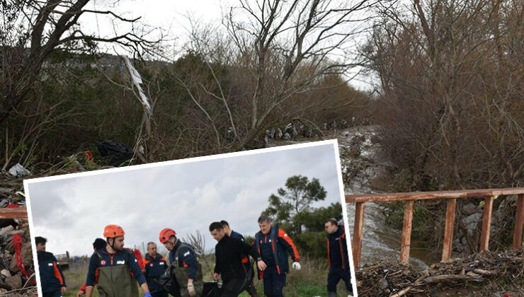 İzmir’de köprüden geçen araç sele kapıldı: 2 ölü