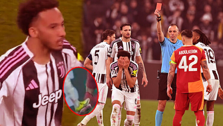 Juventus-Galatasaray maçındaki kırmızı kartın nedenini açıkladı! Barış Alper’e yapılan hareket sonrası oyunda müdahale
