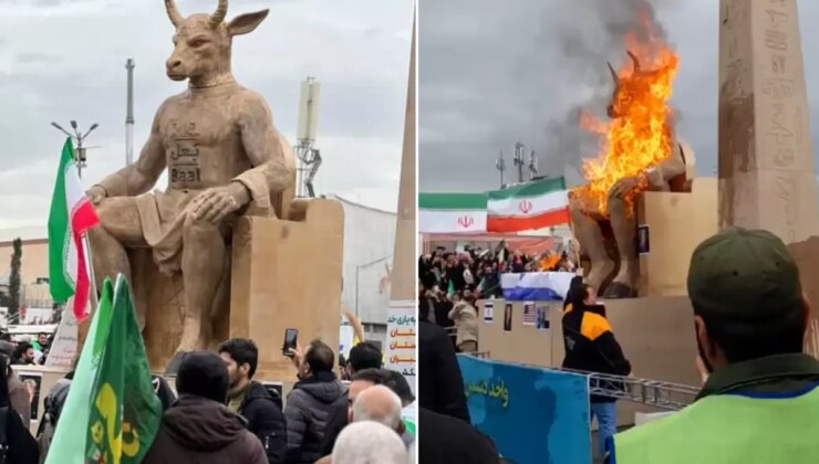 Komşu ülkede kaydedilen görüntü dünya gündemine bomba gibi düştü