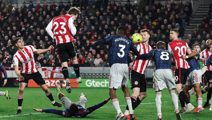 Lider Arsenal’e Brentford çelmesi!