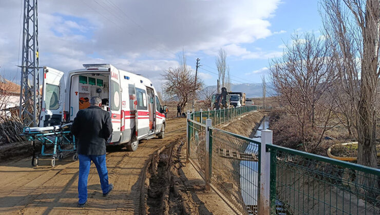 Malatya’da altyapı çalışmaları sırasında göçük; 2 yaralı