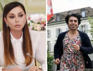 Mihriban Aliyeva’dan muhalif gazeteciye ders niteliğinde cevap! "Sen değil miydin kadın kıyafeti giyen?"