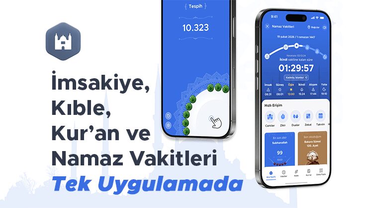 Namaz vakitleri, ezan bildirimleri ve imsakiye, ‘Kıble ve Kur’an’ özelliğiyle tek uygulamada | Hayatınızın yeni asistanı Hürriyet Super App her anınızda…