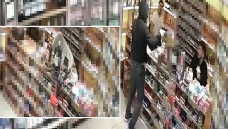 O an kameraya yansıdı! Silahlı saldırıya sandalyeli kalkan!