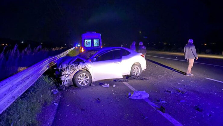 Otomobille traktör çarpıştı: 1’i ağır 6 yaralı