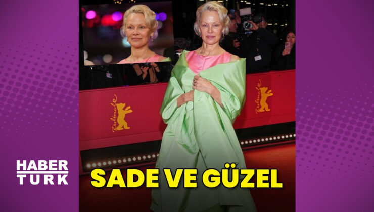 Pamela Anderson yine sade ve güzel
