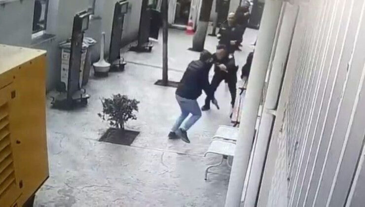 Polisin silahı aldı kendi canına kıydı!