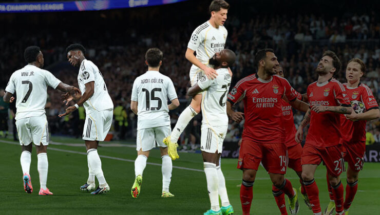 Real Madrid 2-1 Benfica (UEFA Şampiyonlar Ligi) Arda Güler…