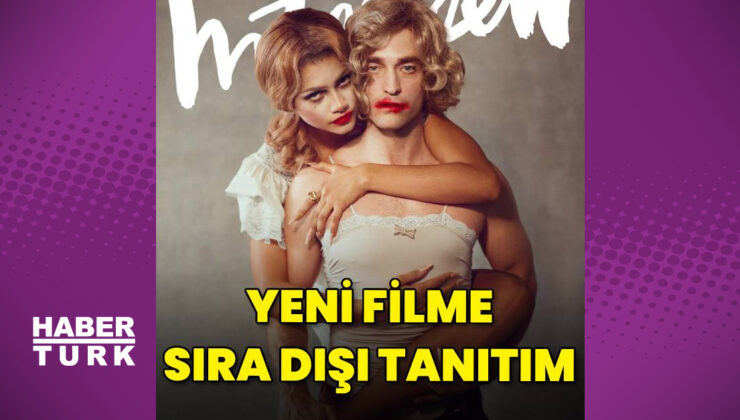 Robert Pattinson, Zendaya ile birlikte kapak pozu verirken kadın kılığına girdi
