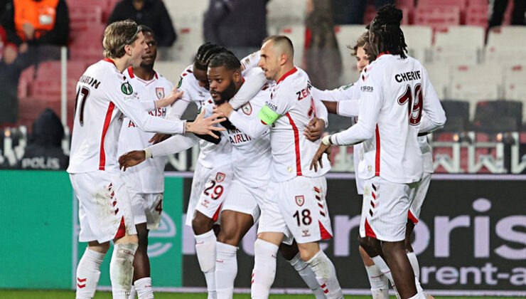 Samsunspor 4-0 Shkendija (Konferans Ligi maçı özeti)