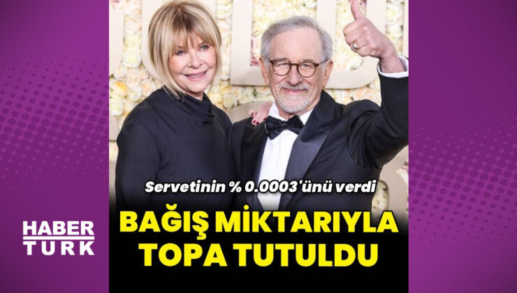 Steven Spielberg’in hayatını kaybeden James Van Der Beek’in ailesine bağışı tepki çekti