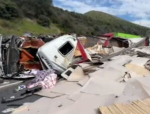 TEM’de trafik kazası İstanbul yönü kapandı!