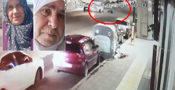 Teravih namazına giden gelin-kaynananın ölüm anı kamerada