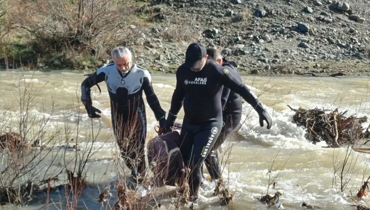Tokat’ta kayıp olarak aranan kadının cesedi dere yatağında bulundu