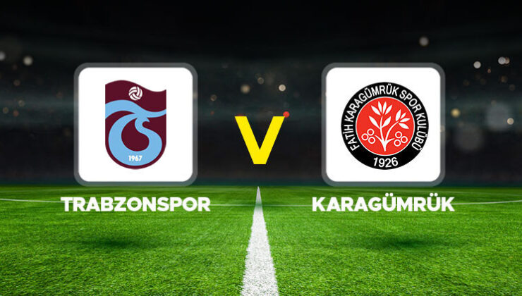 Trabzonspor – Karagümrük maçı ne zaman, hangi kanalda, saat kaçta? Trendyol Süper Lig 24. hafta!