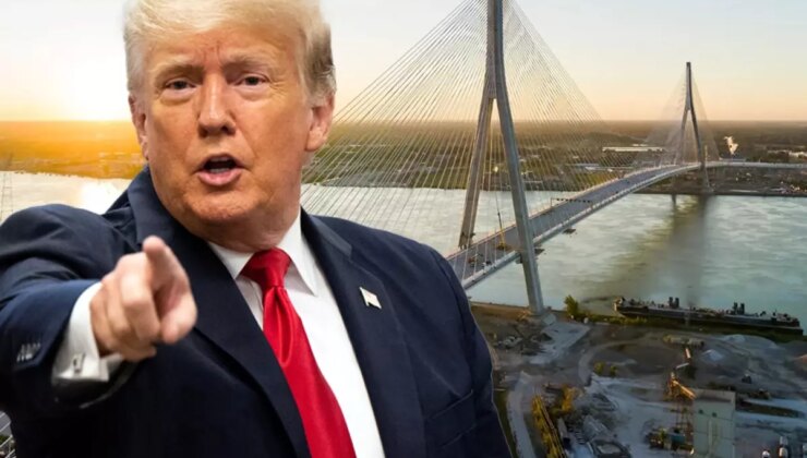 Trump, Kanada ile ABD’yi birleştirecek köprünün yarısını istedi