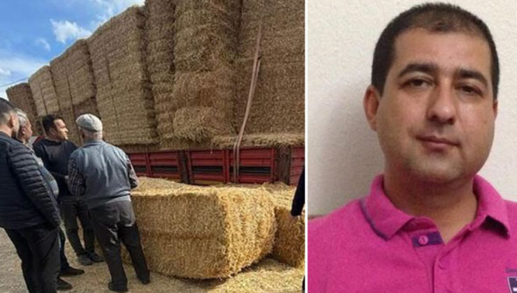 Yolda yürüyordu! Saman balyaları öldürdü!