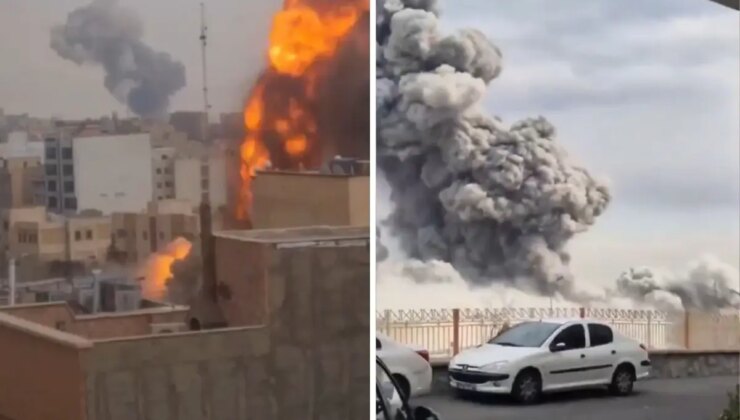 ABD ve İsrail’den Tahran’a saldırı! Büyük panik yaşandı