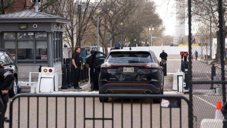 ABD’de Beyaz Saray’ın yakınlarındaki barikata çarpan minibüsün sürücüsü gözaltına alındı