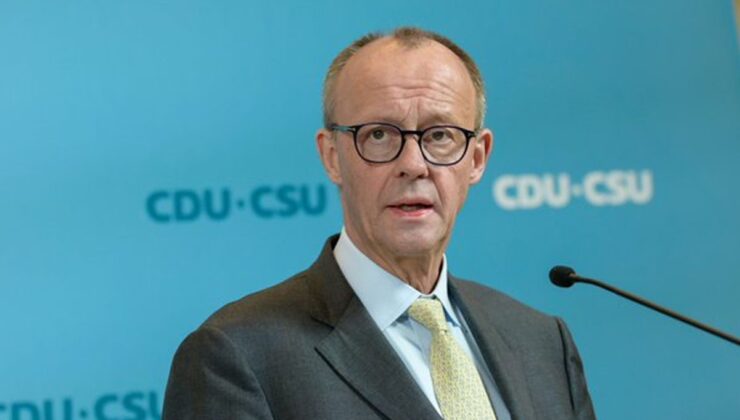 Almanya Başbakanı Merz, Filistin pankartı açanları azarladı