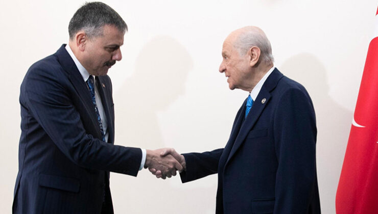 Bakan Çiftçi, MHP lideri Bahçeli’yi TBMM’de ziyaret etti