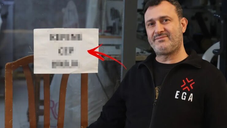 Cimrilere inat yazıyı kaldırmıyor, gören bir daha bakıyor