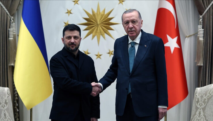 Cumhurbaşkanı Erdoğan, Ukrayna Devlet Başkanı Zelenskiy ile görüştü