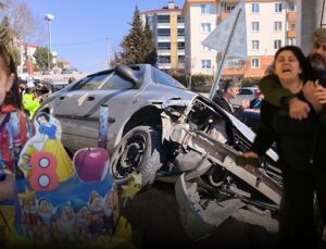 El freni çekilmeyen otomobil, dede ve torunlarını ezdi: 1 ölü, 2 ağır yaralı