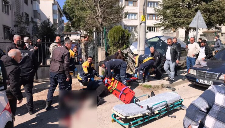 El freni çekilmeyen otomobil, dede ve torunlarını ezdi: 1 ölü, 2 ağır yaralı