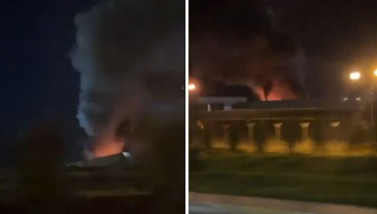 Erbil’e saldırı! Havalimanı yakınlarından dumanlar yükseldi