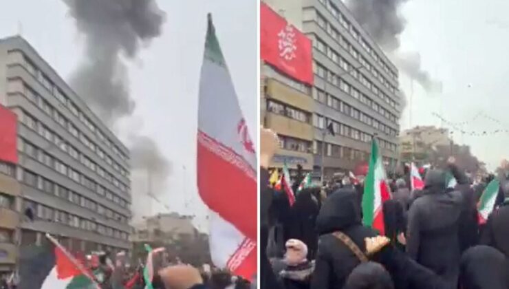 İsrail’in "Vuracağız" dediği Tahran’daki miting alanında patlama