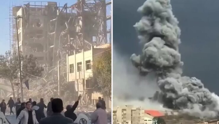 İsrail’in vurduğu Tahran’dan dumanlar yükseliyor! Yeni liderin seçileceği binayı vurdular