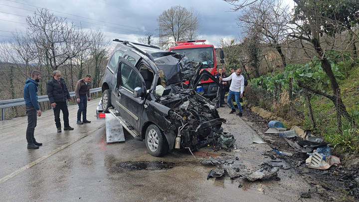 Ordu’da feci kaza! Baba ve 14 yaşındaki oğlu hayatını kaybetti