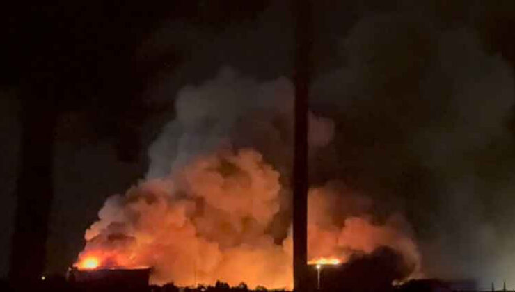 Osmaniye’de tavuk kesimhanesinde yangın