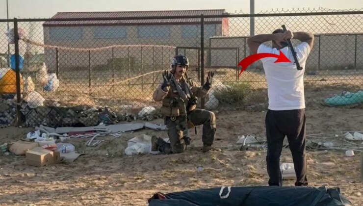 Paraşütle inen ABD askerini böyle karşıladı! Gerçek çok başka çıktı