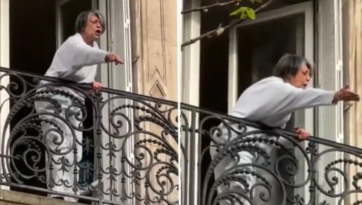 Paris’te bayraklı İran savaşı kutlamasına sert tepki