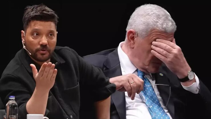 Programa damga vuran an: Müsavat Dervişoğlu ile Oğuzhan Uğur konuşurken "ölüm" haberi geldi