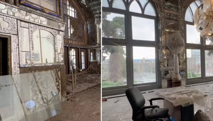 Tahran’da tarihi saray hava saldırısında hasar gördü