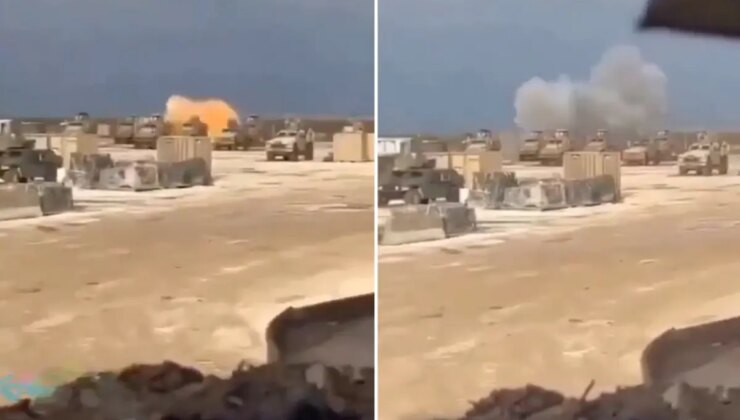 Üssün vurulduğunu gören ABD askerinden olay tepki: O benim kamyonumdu lan